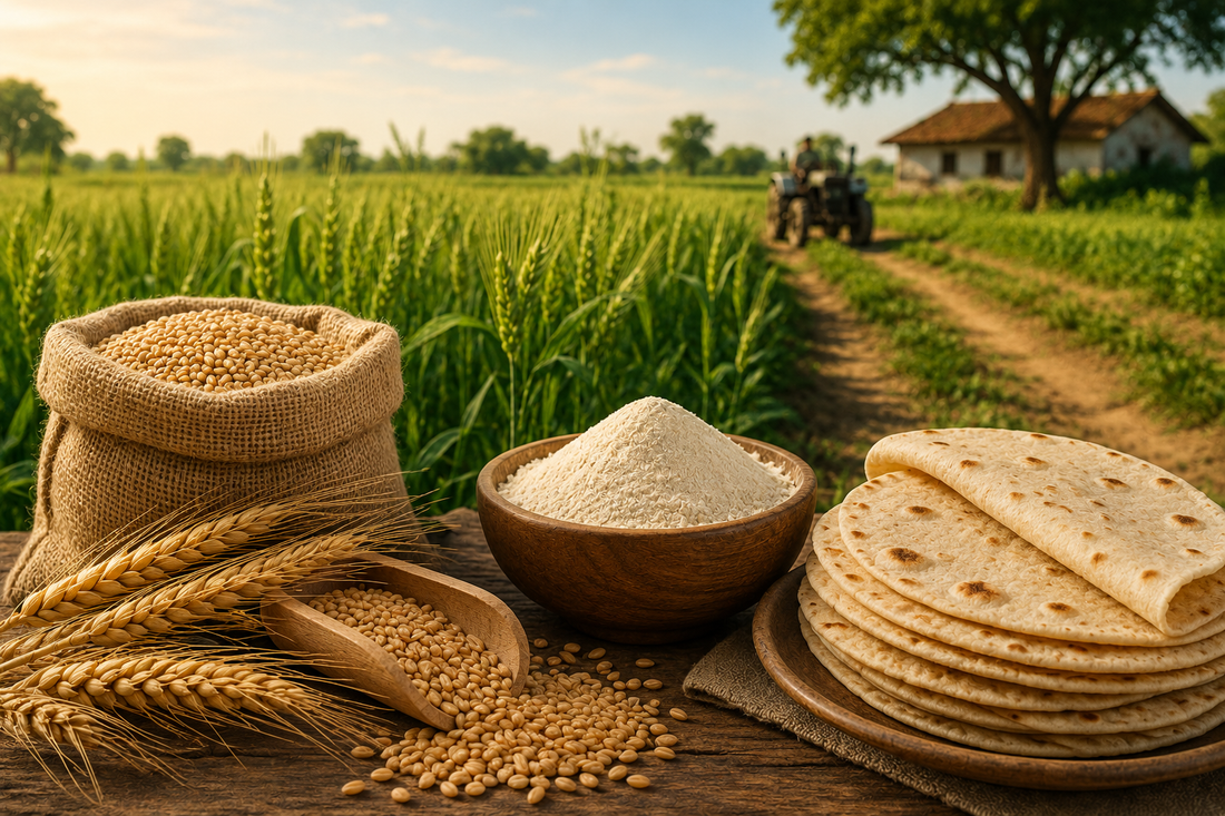 From Farm to Roti: How Our Organic Aata Stays Pure
